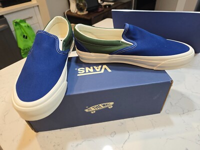 Vans Slip-On Reissue 98 SP LX BMX Blue Green VN000CSEY7G Men's