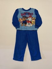 Nickelodeon Paw Patrol Long Sleeve Fleece 2 Pc Pajama Set Size 4T