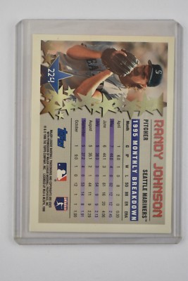 1996 Topps Randy Johnson Seattle Mariners #224 Star Power HOF Mint