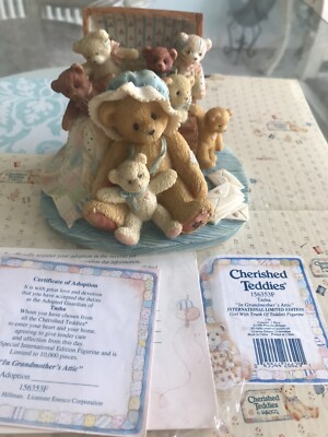 その他 Cherished Teddies CT0015 Donavon & Ellie Extremely Rare Cherished Teddies Tasha International Limited