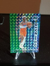 2022-2023 Mosaic Basketball Shai Gilgeous-Alexander Give And Go Green Prizm