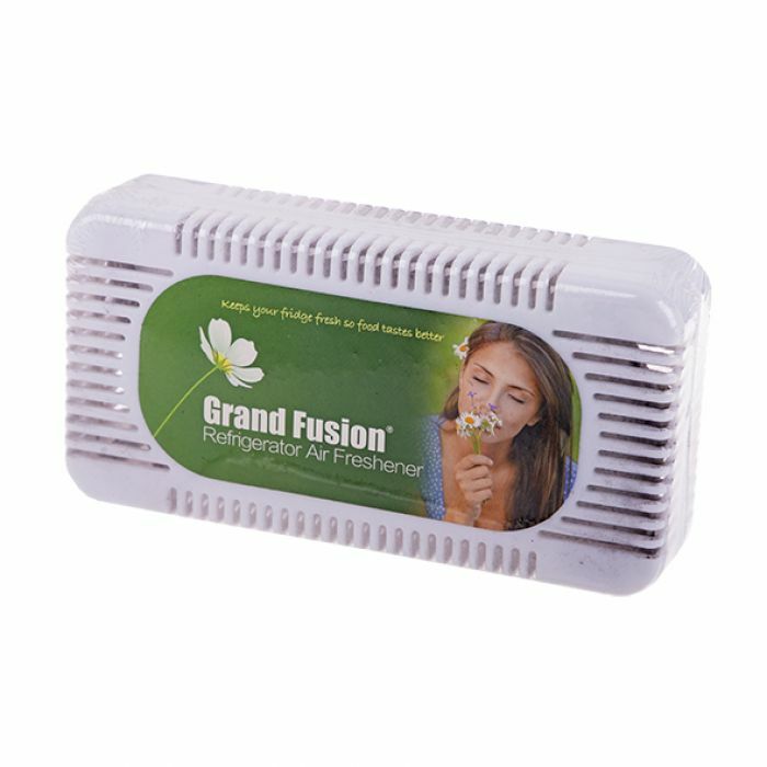 Grand Fusion Set of 2 Refrigerator Air Freshener Activated Charcoal Absorbs Odor