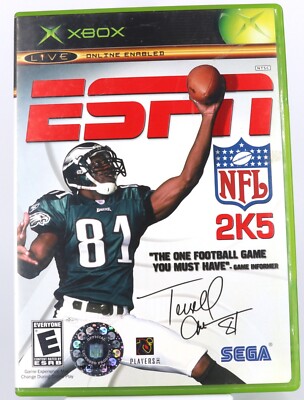 ESPN NFL 2K5 (Xbox, 2004) - NO MANUAL