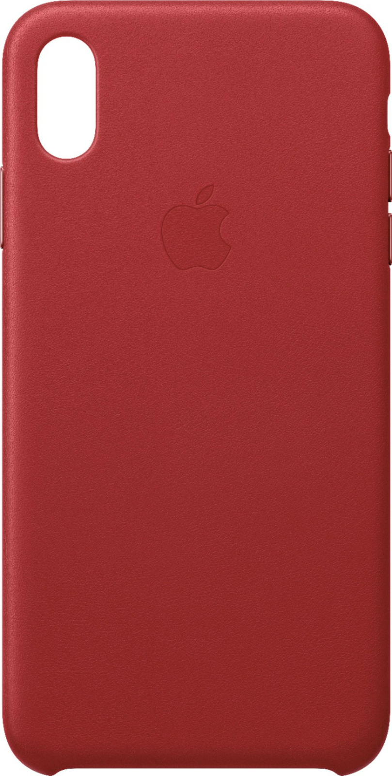NEW Apple iPhone Xs Max Leather Case (PRODUCT) Red (MRWQ2ZM/A) OEM eBay
