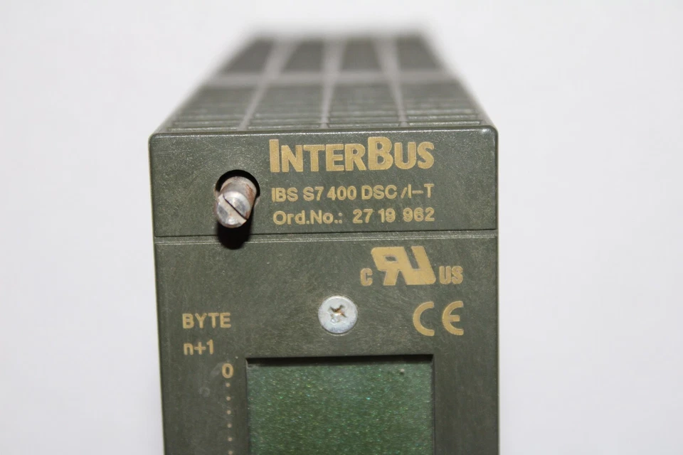 Phoenix Contact INTERBUS IBS S7 400 DSC /I-T Ord.-No.: 2719962 Termination Board - Image 3 of 4