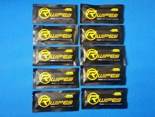 10 PREDATOR REVO WIPES SHAFT CLEANING TOWELETTES - FOR REVO SHAFTS 