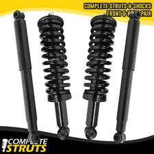 Quick Complete Struts w/ Coil Springs & Rear Shocks for 1995-2004 Toyota Tacoma
