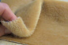 Tyber Luxury Synthetic Bear Fabric - 1/4" Toffee - Fq 17" X 28"