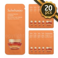 Sulwhasoo Concentrated Ginseng Rejuvenating Cream Perfecting Rich 1ml x 20pcs