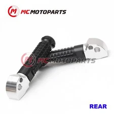 MPRO Black REAR Pillion Foot Pegs For Suzuki B-King 08-16 15 14 13 12