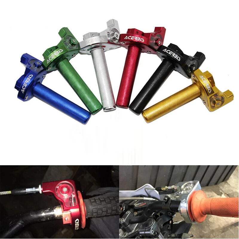 CNC Quarter Turn Quick Twist Throttle Housing Grip PIT PRO Trail Dirt Quad Bike - image 2 of 4