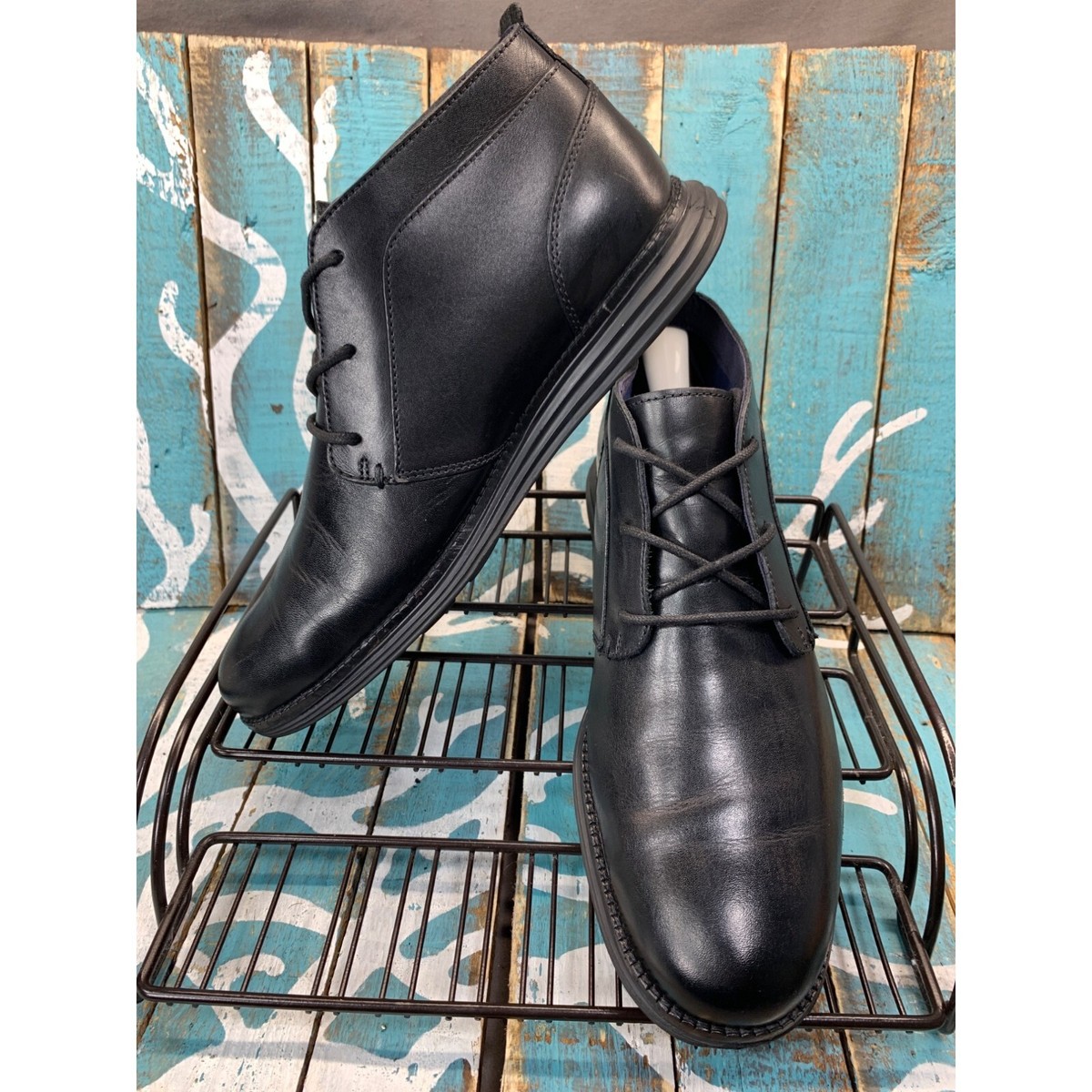 Cole Haan OriginalGrand Mens Size 8.5M US Black Leather  display picture 2