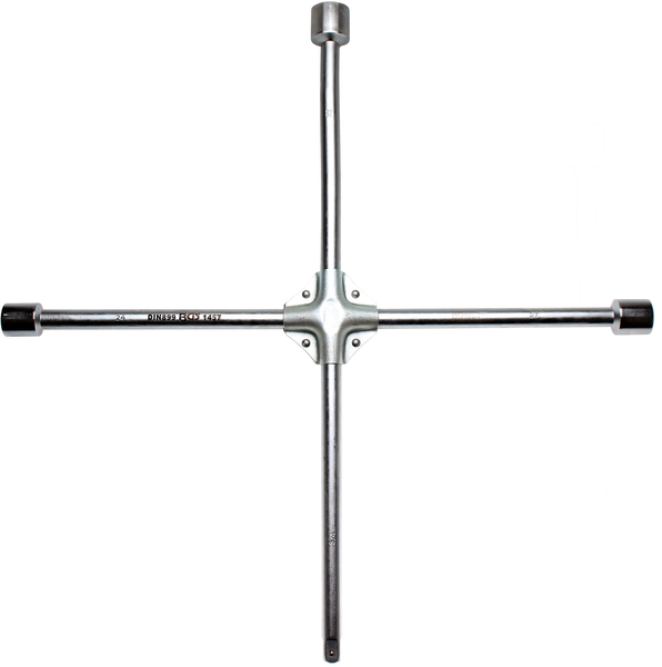 "Bgs Lkw Rad Wechsel Radkreuz 24 27 32 Mm 3/4\" Vierkant Radwechsel KreuzschlüSsel"-image
