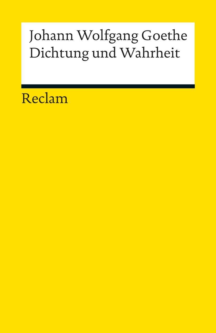 Thumbnail - Dichtung Und Wahrheit Johann Wolfgang Goethe