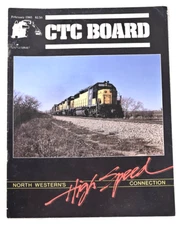 Feb 1985 CTC Board Railroad Train Magazine North Western's High-Speed Connection