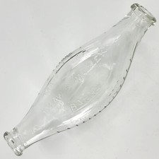 BABY MILK BOTTLE MAW OF BARNET MAW'S HADLEY DOUBLE ENDED GLASS RARE VINTAGE ITEM