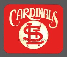 St Louis Cardinals Vintage Logo Mouse Pad Item 1283
