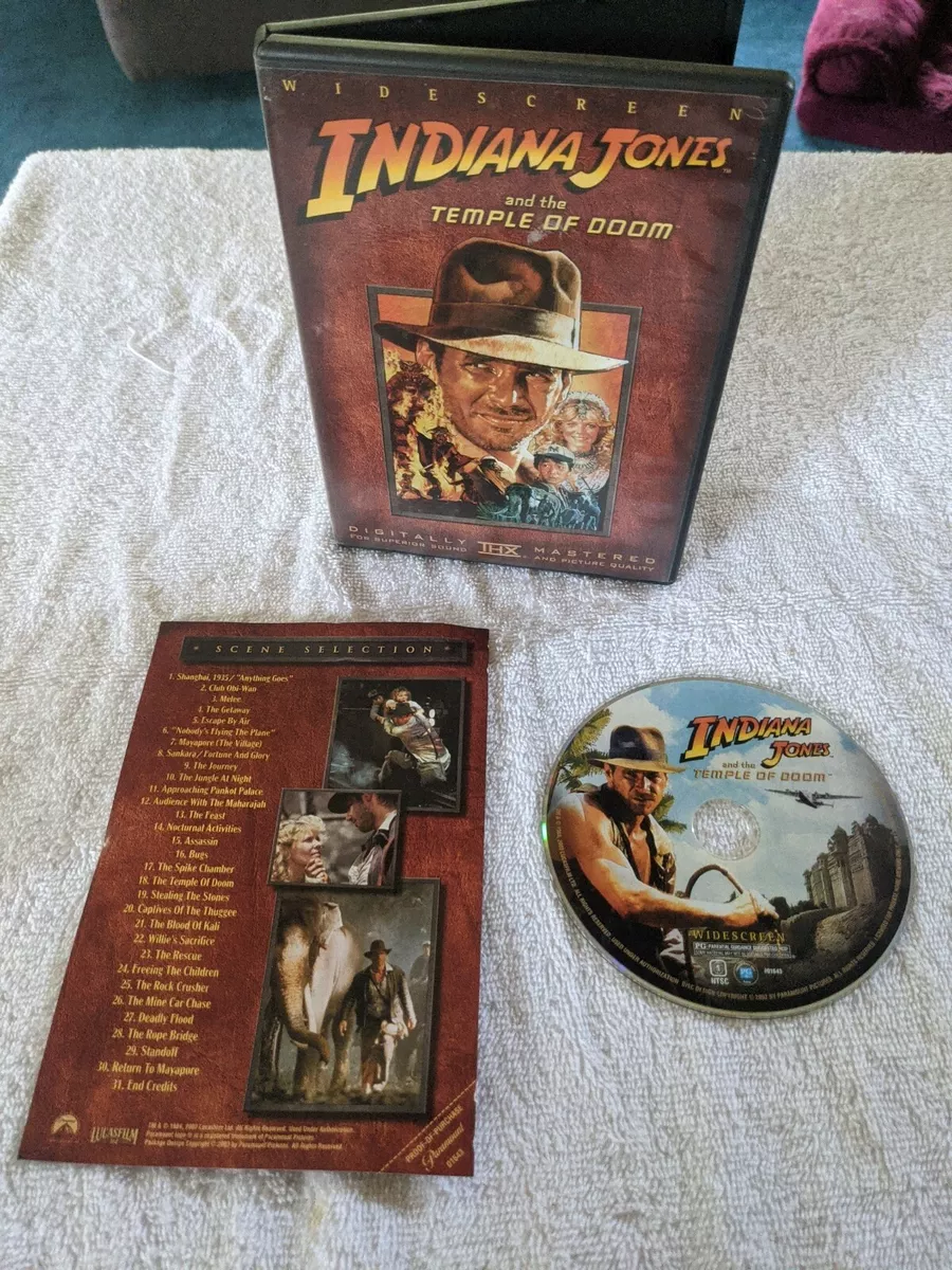 Indiana Jones and the Temple of Doom DVD 2 (2003) - DVD - LastDodo