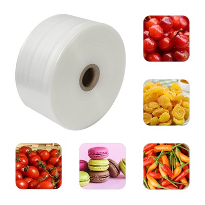 Clear Poly Tubing 440m 0.4mmx10cm Plastic Roll to make Impulse Heat Sealer Bags