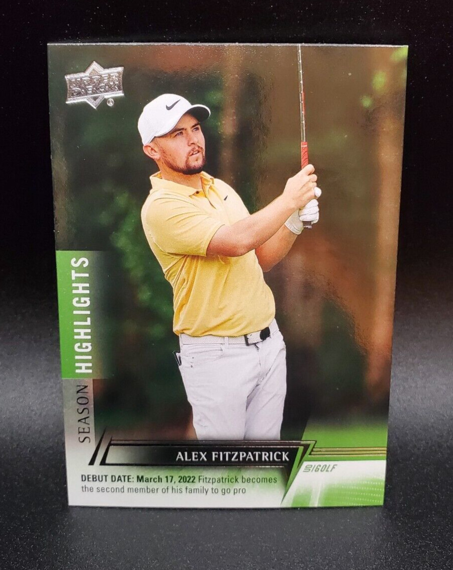 Alex Fitzpatrick #56 (2024) Upper Deck Golf Season Highlights