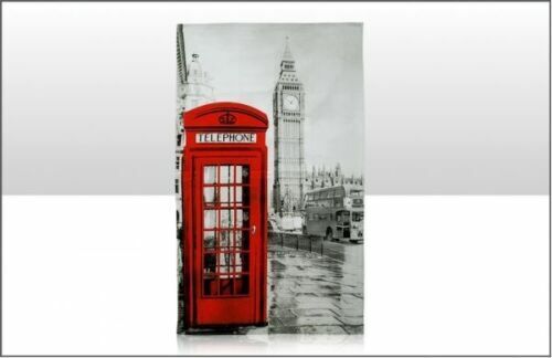 London Landmarks Tea Towel Cotton Novelty Big Ben Bus Tower Bridge Souvenir Gift - Picture 2 of 17