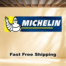 MICHELIN TIRES 2'X8' BANNER FLAG TIRE SHOP