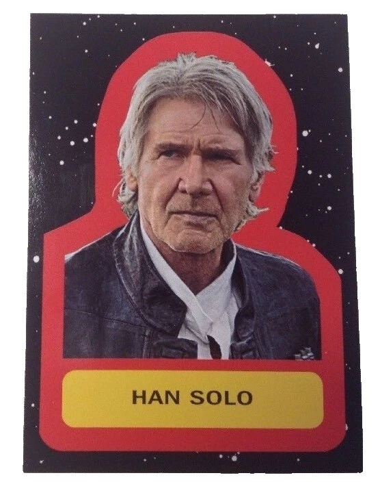 Star Wars War Topps Han Solo Trading Cards