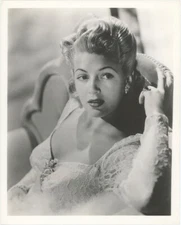 Original 8 x 10 Photo - LANA TURNER - "Chase & Sanborn" - 1940s