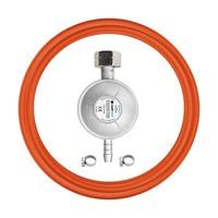 Cellfast Propan-Butan Anschlussset Regler Mit Gasdruckregler Schlauch 1,5M