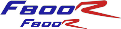 Aufkleber Set kompatibel mit BMW F800R 2015, F800 R Decals