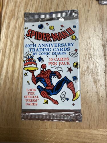 1992 Comic Images Spider-Man II 30th Anniversary Sealed Pack - Picture 1 of 2