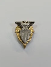 Meritorious Civilian Service Award Lapel Pin Eagle & Shield Small Size 