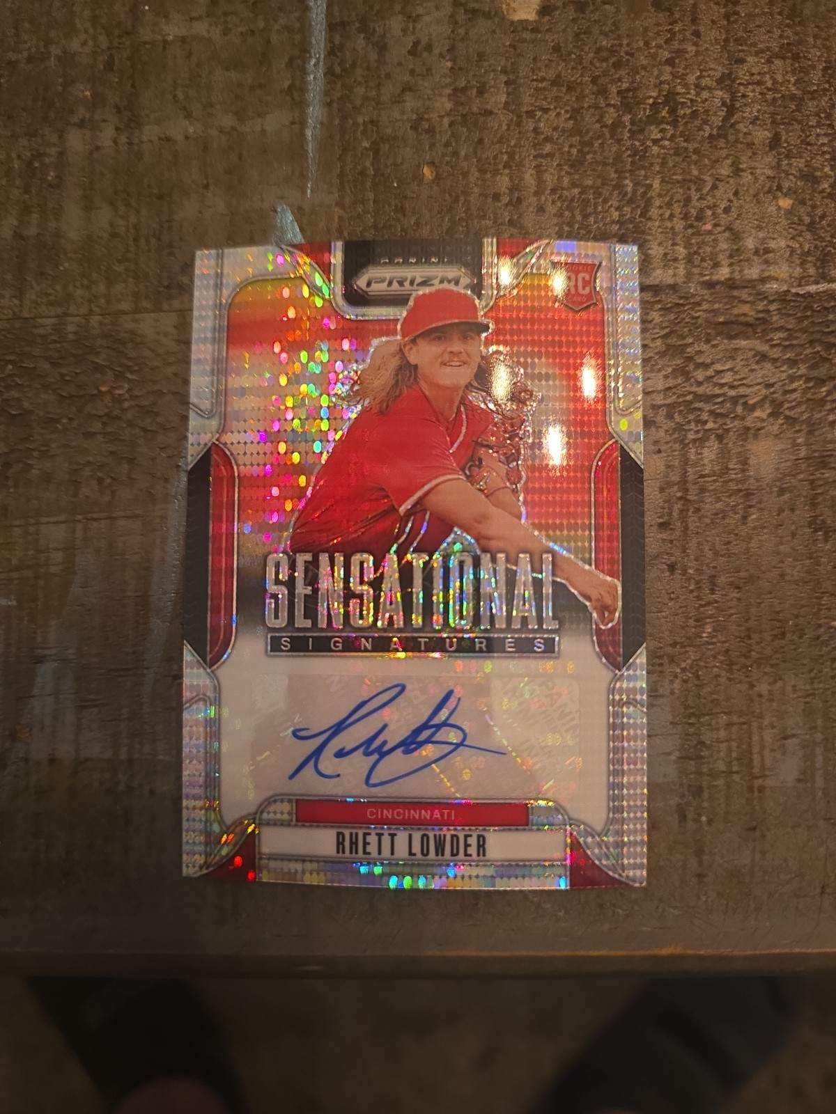 Rhett Lowder 2025 Prizm #SS-RL Sensational Signatures Price Guide 