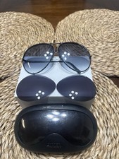 Porsche Design Carrera 5621 Sunglasses Parts Repair w Case Extra Lenses
