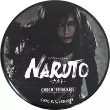 Live Spectacle NARUTO Hiro Yumi Orochimaru 3in Badge Pin  Official