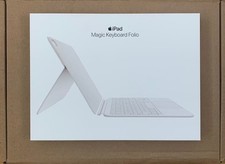 Apple Magic Keyboard Folio for iPad A16 10th/11th Gen White MQDP3LL/A Open Box
