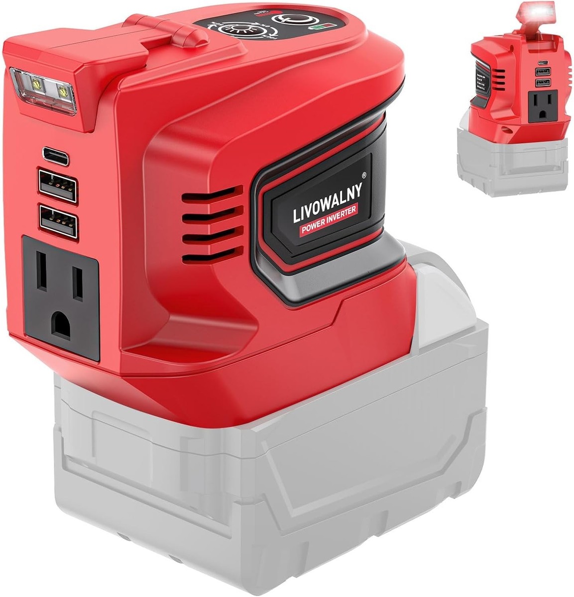 L Amazon.com: Power Wheel Battery Adapter for Milwaukee 18V