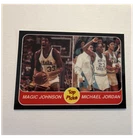 Magic Johnson Michael Jordan NCAA 1979 Top Picks Basketball Trading Card