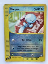 Wooper 66/147 Aquapolis Reverse Holo Common Heavily Played WOTC 2002 on eBay