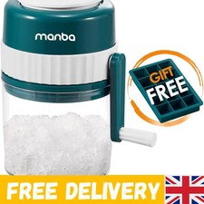 Manual Portable Slush Maker with Ice Cube Tray – Perfect for Outdoor Adventures