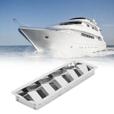 5 Slots Boat Louvered Vent Rectangle Anti Corrosion Anti Rust Boat Marine