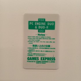 Game Express AV for PC Engine Duo Console Japan