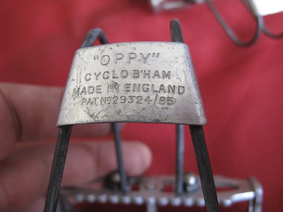 РЕДКИЕ винтажные педали Brampton «OPPY», дорожный гоночный велосипед, чтобы отпраздновать Хьюберта Оппермана - Изображение 2 из 4