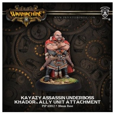 Warmachine Kayazy Assassin Underboss