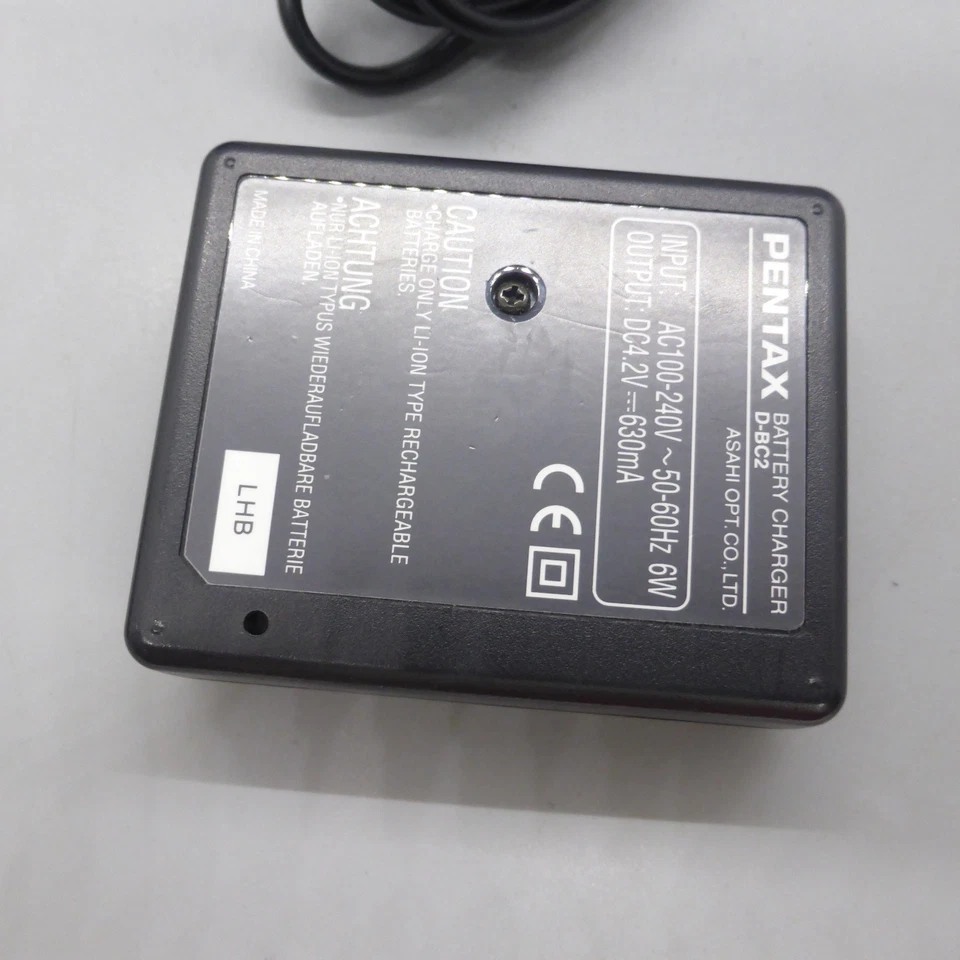 Pentax D-BC2 Charger For Pentax D-Li2 Batteries - Image 3 of 4