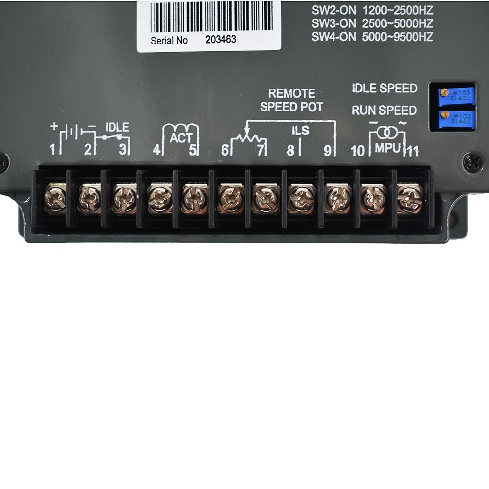 EG2000 Universal Electric Generator Governor Speed Controller Control Panel