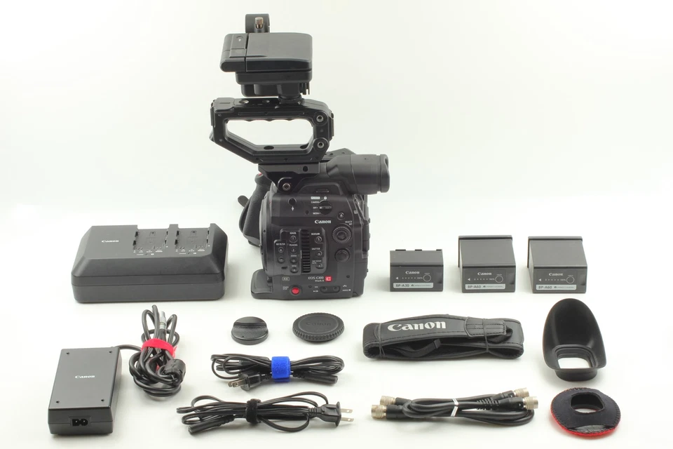 3 Batterise BP-A60 BP-A30[Near MINT] Canon EOS C300 Mark II Camcorder From JAPAN - Image 3 of 4