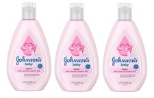 Johnson's Baby Lotion Travel Size 1.7 oz 50ml - Pack of 3