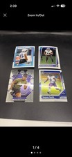 Panini Baltimore Ravens 4-Card Lot Optic/Mosaic Bateman Smith Robinson Green