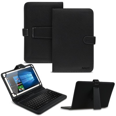 Schutzhülle für TrekStor SurfTab breeze 10.1 Quad plus Tastatur Tasche Keyboard